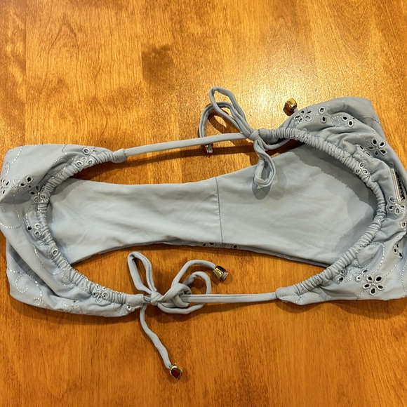 Blackbough baby blue mix and match two-piece swim set - Picture 4 of 10